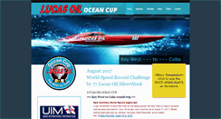 Desktop Screenshot of lucasoiloceancup.com