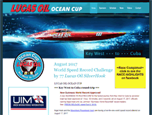 Tablet Screenshot of lucasoiloceancup.com